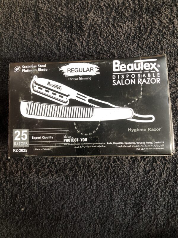 Beautex Disposable Salon Razor - Image 2