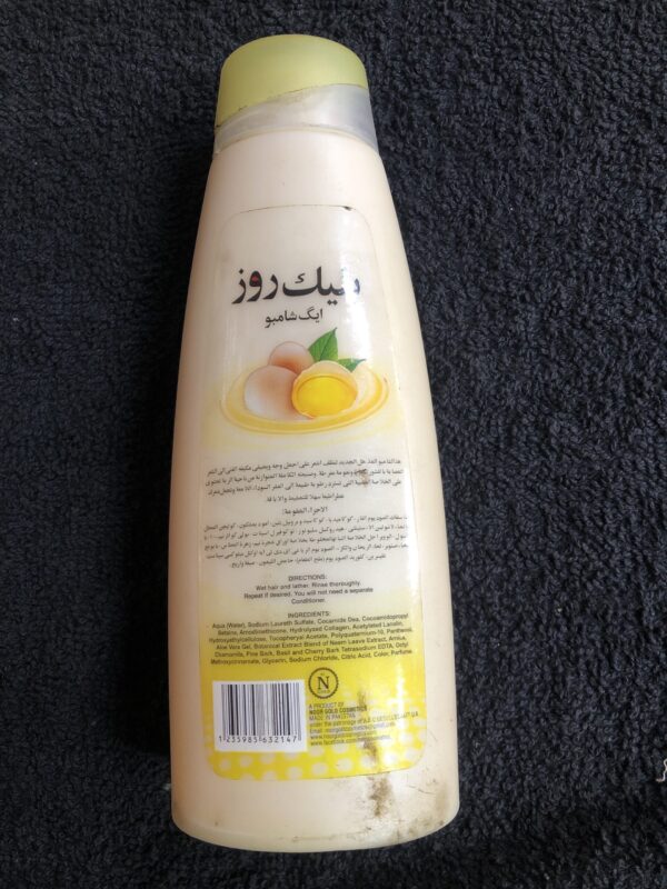 Black Rose Egg Shampoo - Image 2