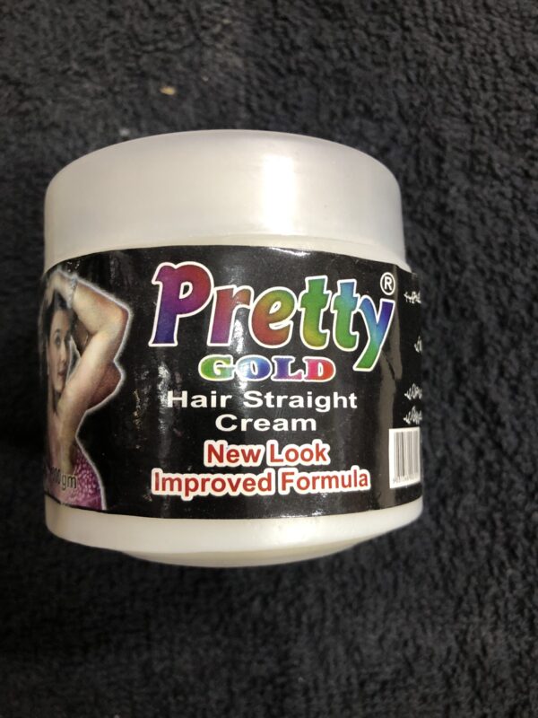 Pretty Gold Hair Straight Cream