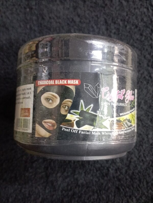 CRYSTAL GLOW BLACK MASK
