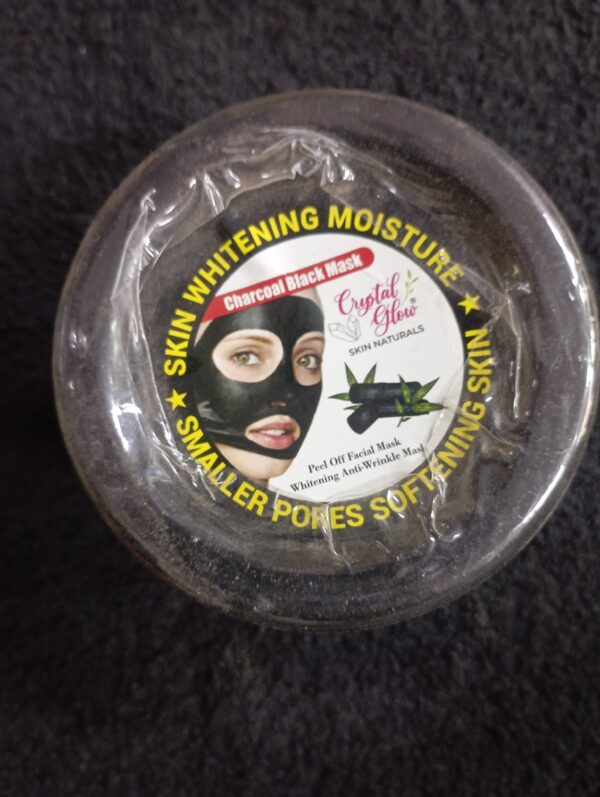 CRYSTAL GLOW BLACK MASK - Image 2