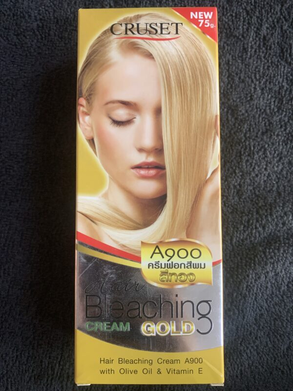 Cruset Hair Bleaching Cream White & Gold - Image 3