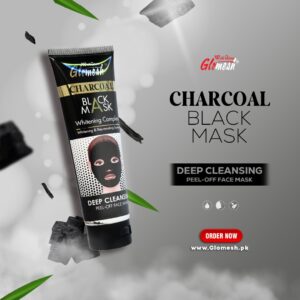 Glomesh Charcoal Black Mask