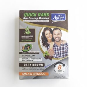 Adore Quick Dark Shampoo Colour Pouch 1 piece 70 rupees